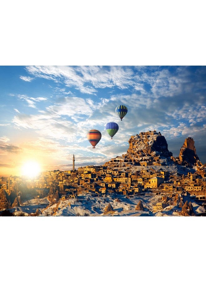 1000 Pieces Puzzles For Adults Jigsaw Puzzles Sunset Challenging Puzzle Large Difficult Hot Air Balloons Puzzles Kids Diy Toys Gift For Home Decor