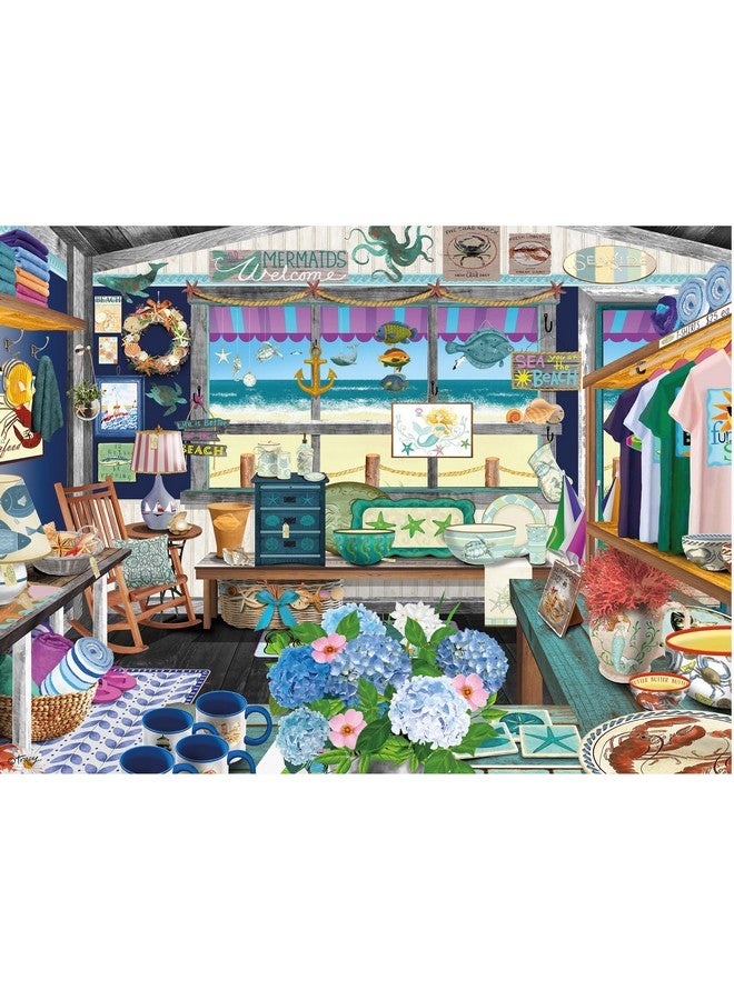 Tracy Flickinger Sea & Sand Gift Shoppe 300 Piece Jigsaw Puzzle