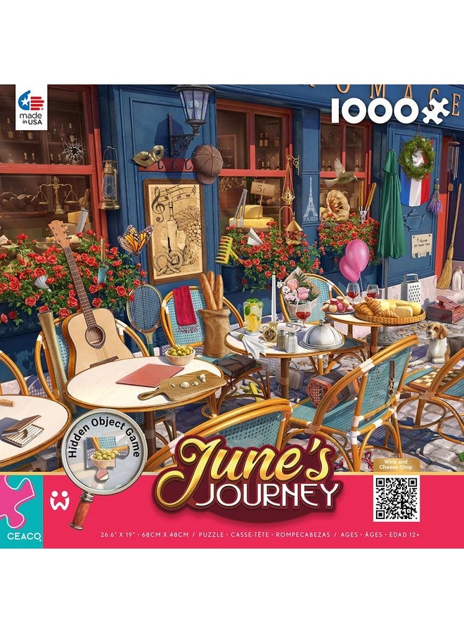 June'S Journey Wine & Cheese Shop 1000 Piece Jigsaw Puzzle