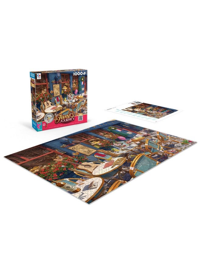 June'S Journey Wine & Cheese Shop 1000 Piece Jigsaw Puzzle