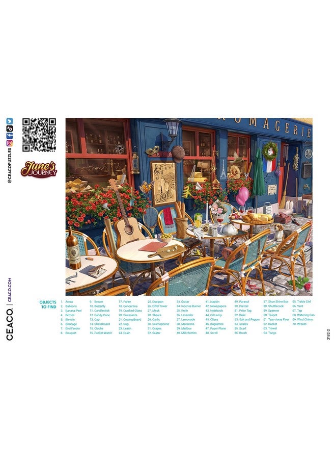 June'S Journey Wine & Cheese Shop 1000 Piece Jigsaw Puzzle