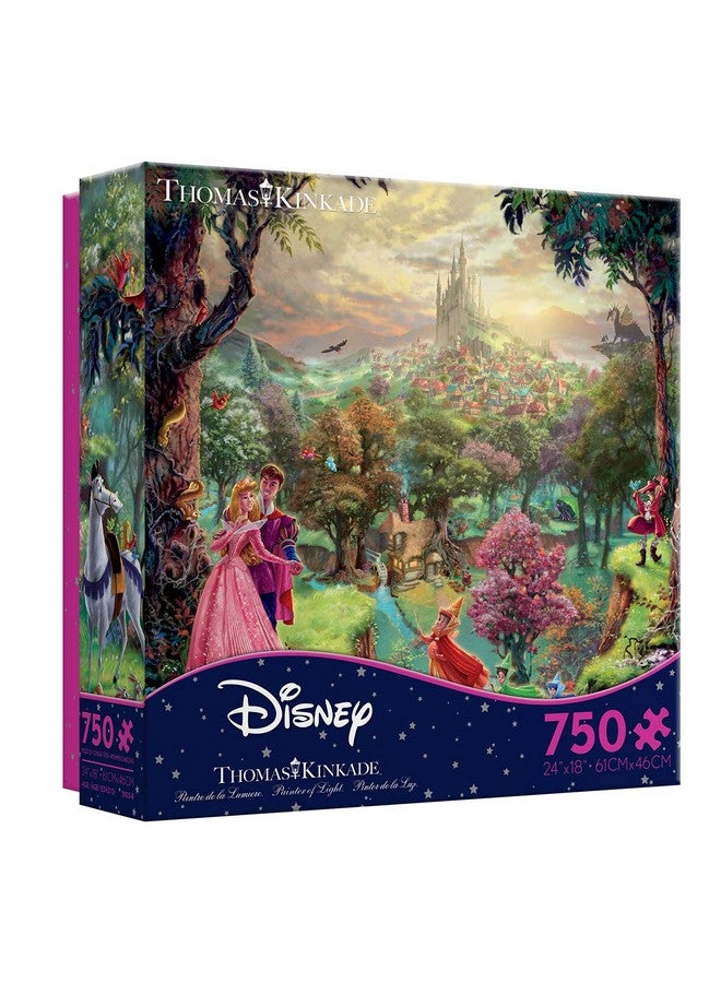 Thomas Kinkade The Disney Collection Sleeping Beauty Jigsaw Puzzle, 750 Pieces