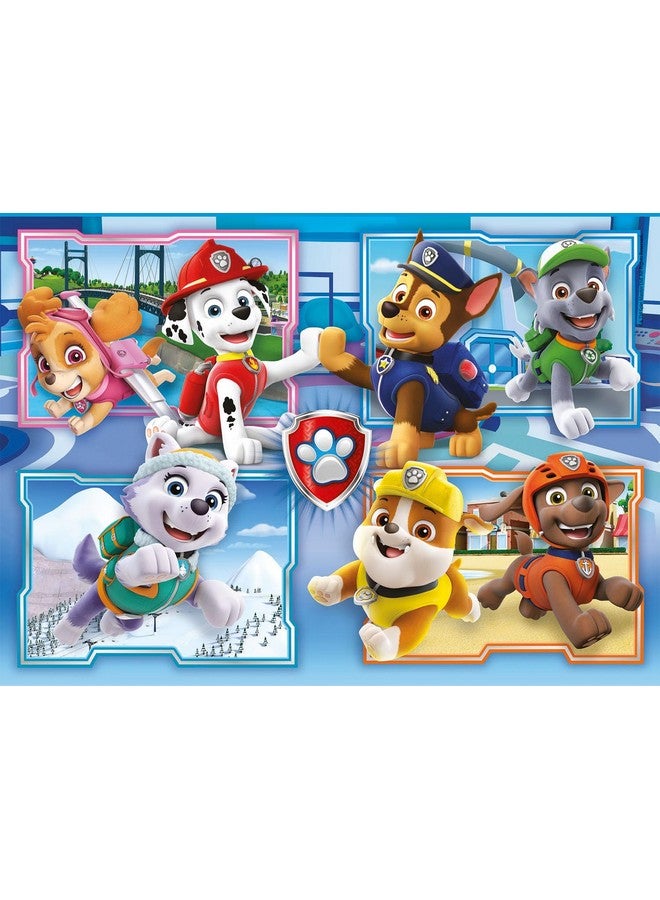 21617, Paw Patrol Puzzle For Children, 2 X 60 Pieces, Ages 5 Years Plus