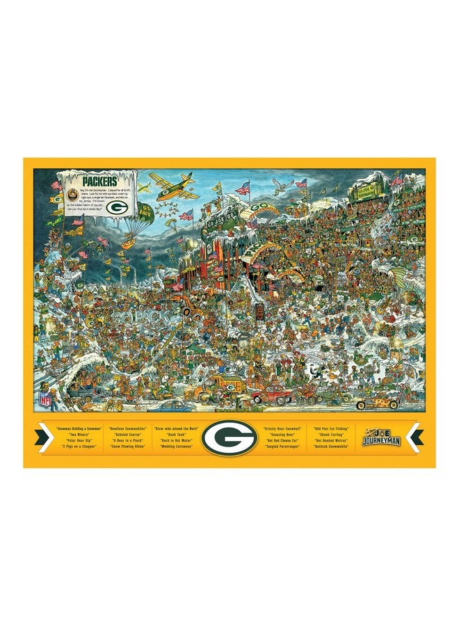 Nfl Joe Journeyman 18'' X 24'' 500 Piece Team Puzzle