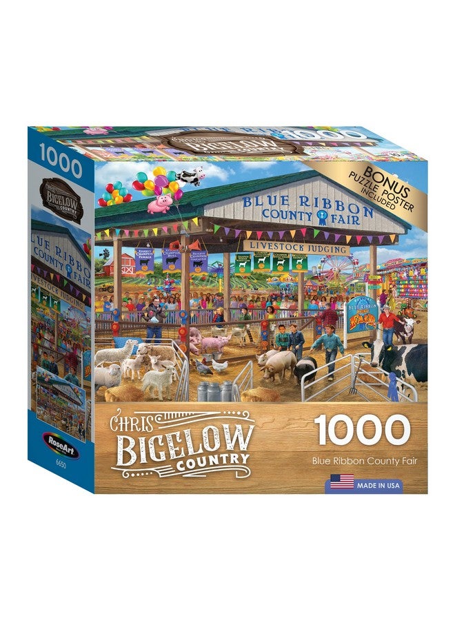 Chris Bigelow Blue Ribbon County Fair 1000 Piece Jigsaw Puzzle For Adults