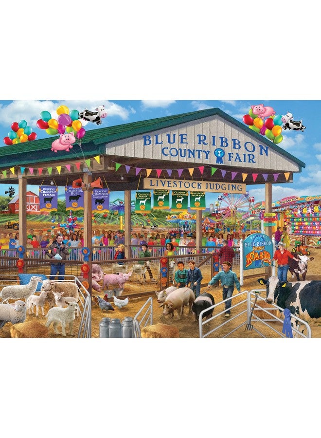 Chris Bigelow Blue Ribbon County Fair 1000 Piece Jigsaw Puzzle For Adults