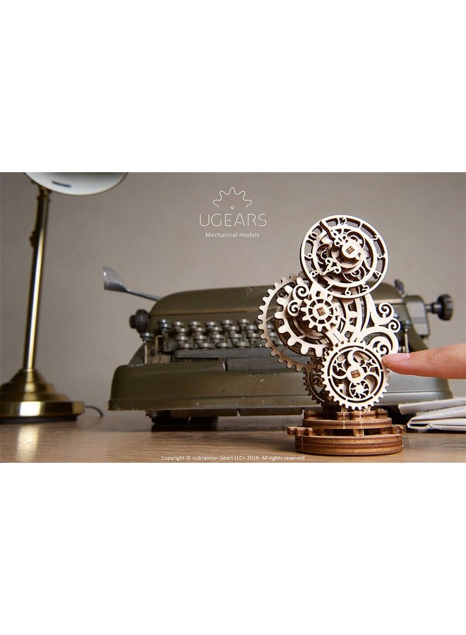 Steampunk Clock 3D Wooden Puzzles For Adults Crafts For Adults Mechanical Model 3D Puzzle For Adults, Miniature Table 3D Clock Puzzle Models For Adults To Build, Unique Diy Craft Set 42 Pcs