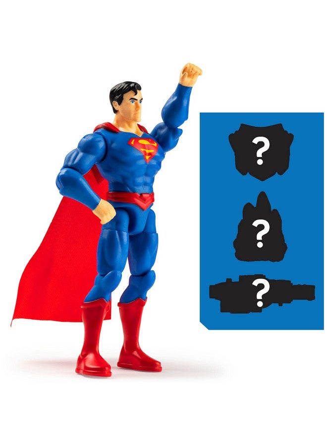 Dc Comics, 4-Inch Superman Vs. Darkseid Action Figure 2-Pack With 6 Mystery Accessories, Adventure 1