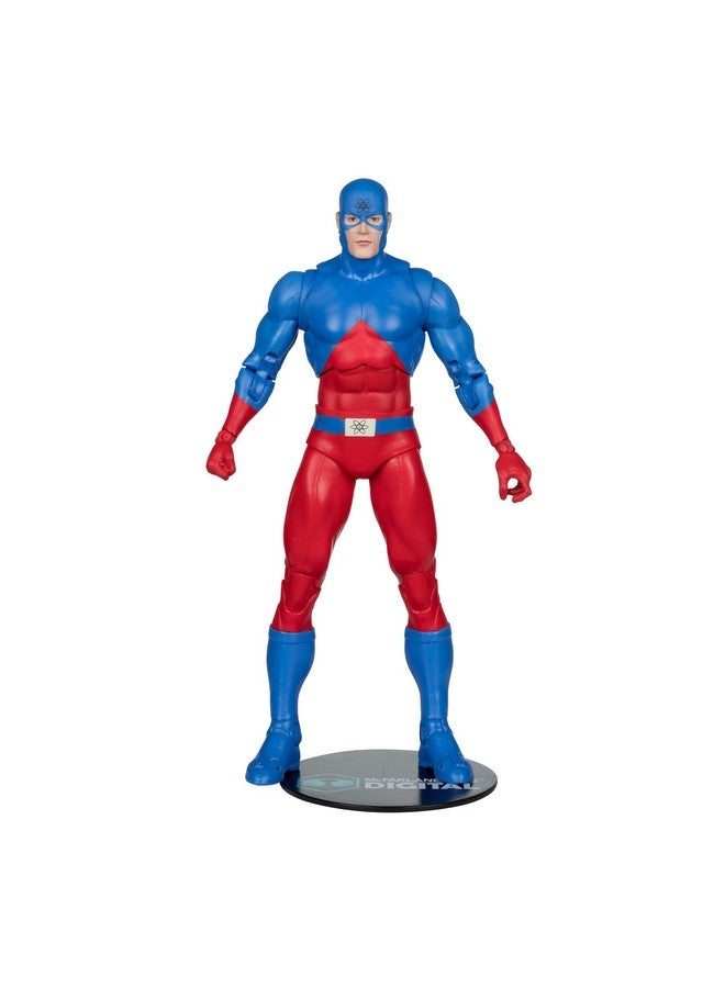 Dc Direct The Atom (Dc: The Silver Age) 7In Action Figure Digital Collectible