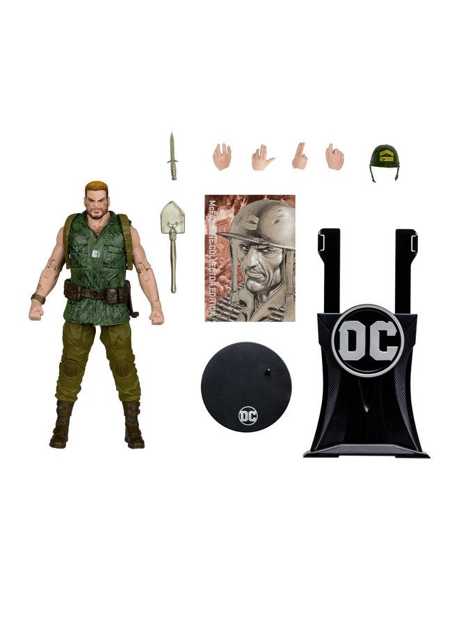 Dc Multiverse Sergeant Rock (Dc Classic) 7In Figure Mcfarlane Collector Edition 14