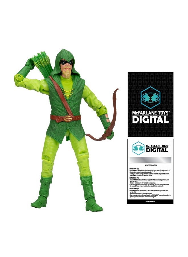 Dc Direct Green Arrow (Longbow Hunter) 7In Action Figure Digital Collectible