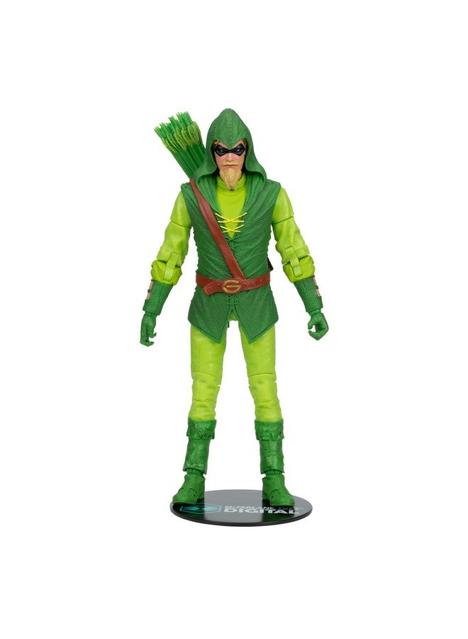 Dc Direct Green Arrow (Longbow Hunter) 7In Action Figure Digital Collectible