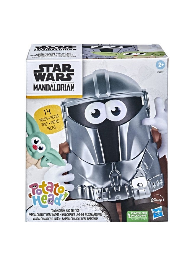 Potato Head The Yamdalorian And The Tot, Star Wars Inspired Toy, Includes 14 Parts And Pieces, Toy For Kids Ages 2 And Up