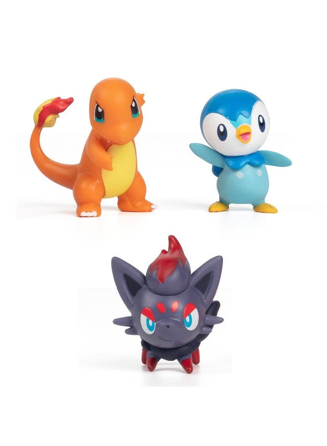 Pokémon Battle Ready! Figure Set, 6 Pieces Includes 4.5