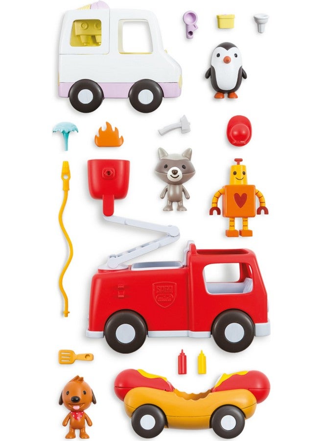 Sago Mini - Vehicles - Road Trip Collection, Multicolor