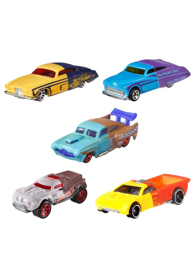 Toy Car 1:64 Scale Color Shifters Vehicle With Repeat Color Change In Icy Cold Or Very Warm Water (Styles May Vary)