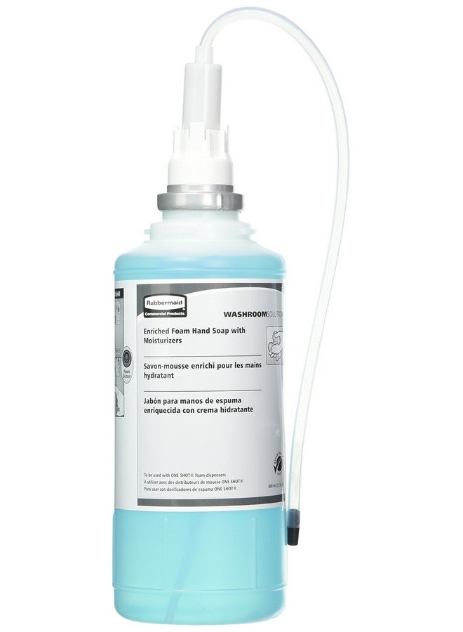 Enriched Hand Soap Lotion With Moisturizers, Foam Soap , 800Ml, Moisturizing, Compatible With Rubbermaid One Shot Soap Dispensers