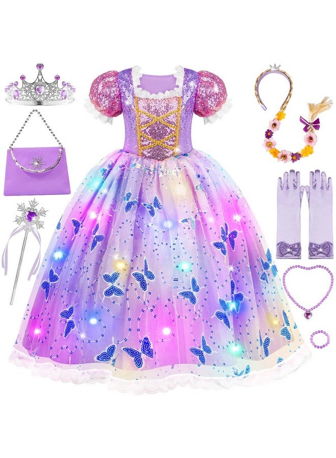 Princess Dresses For Girls Light Up Princess Costume For Little Girls, Halloween Costumes For Girls Toddler Age 3 8