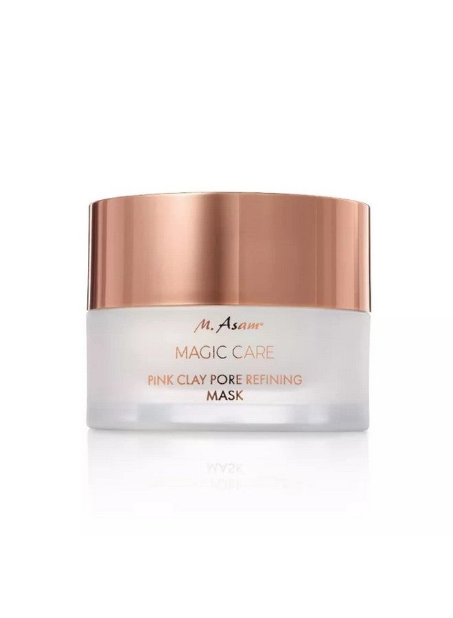 Magic Care Pink Clay Pore Refining Mask (30Ml) - Face Mask With High Concentration Of Pink Clay (15%), Refines Pores Immediately & Long Term, Facial Cleansing Against Impurities, Facial Care