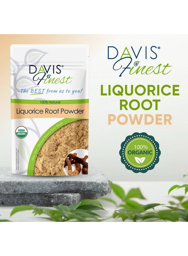 Licorice Root Powder, Mulethi Glycayrrhiza Glabra, Skincare, Face Mask, Skin Brightening 100G