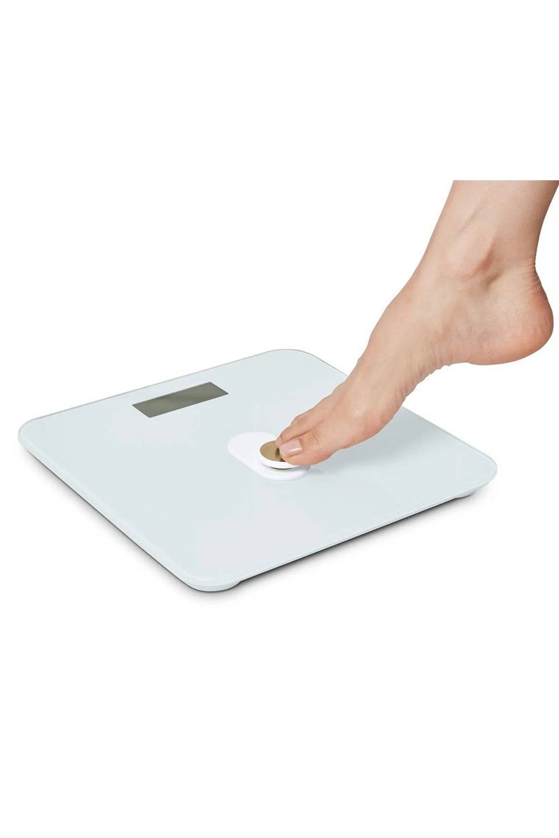 Digital Bathroom Scale, White