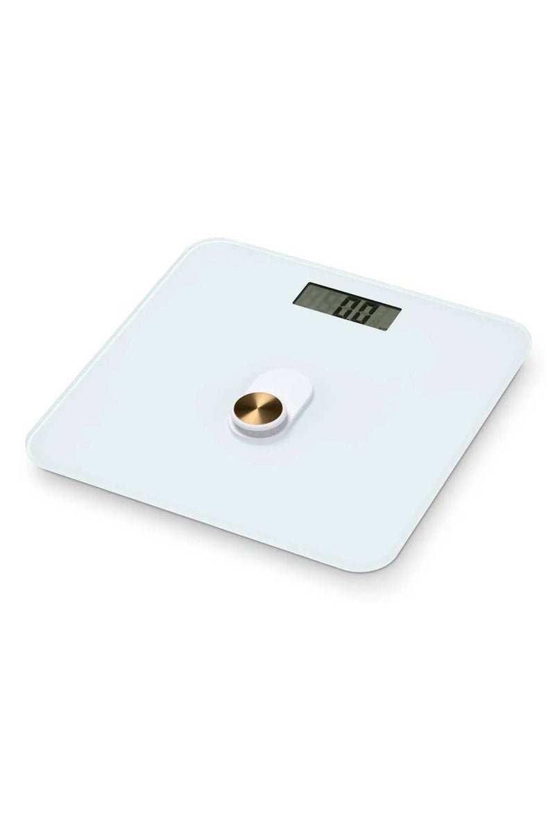 Digital Bathroom Scale, White