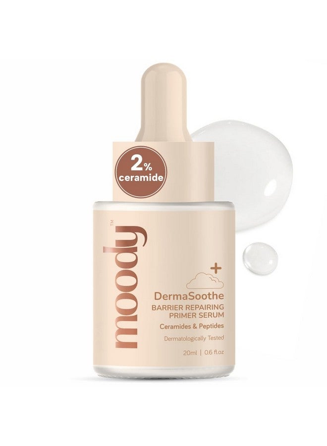 Derma Soothe Barrier Repairing Serum With Peptides & Ceramides Antiageing Serum Sensitive Skin Serum Serum For Combination Skin Suitable For All Skin Type 20 Ml