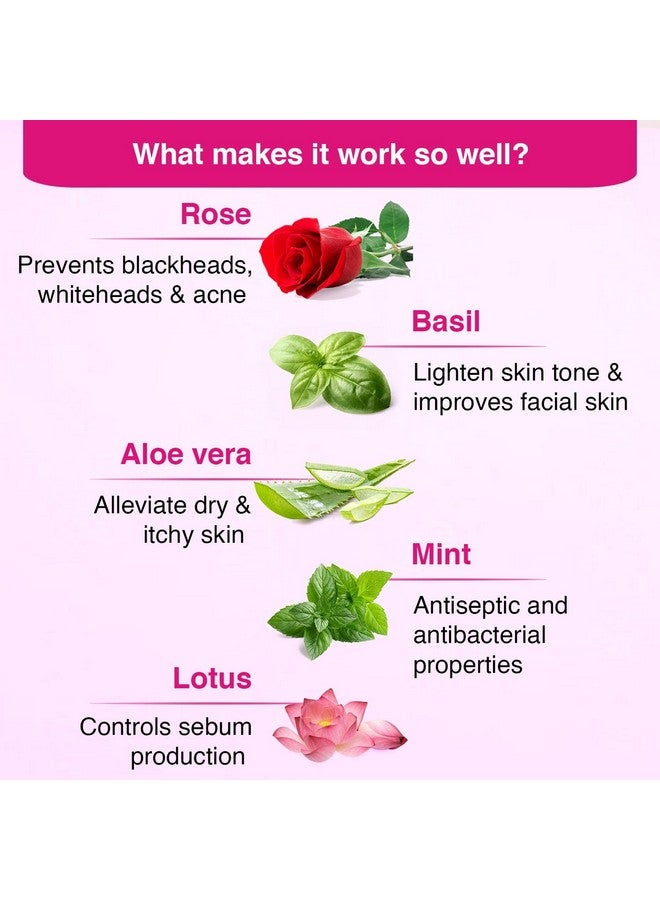 Face Rose Toner For Face Hydration, Oil Control & Cleanses Pores For Men And Women 1000 Ml