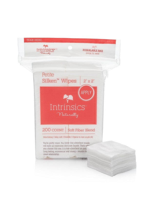 Petite Silken Wipes (Two 2X2 Inch)