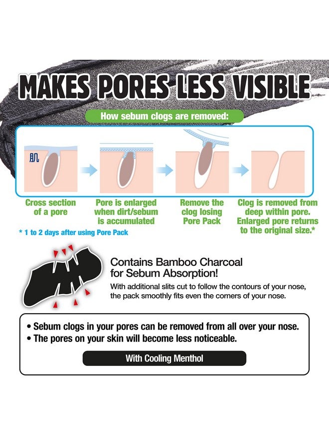 Biore Cleansing Nose Strips Pore Pack - Black