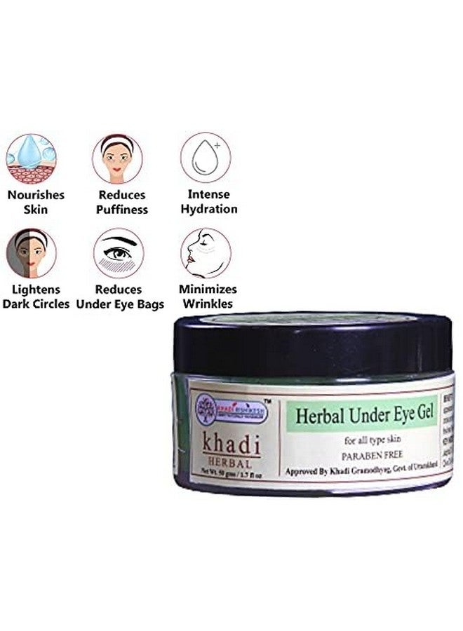 Herbal Under Eye Gel/Cream For Dark Circle Remover,Dark Circle Removing Cream,Cream For Dark Spot,Women.Men-Combo Set Pack Of - 50Gm X 2 (100Gm)