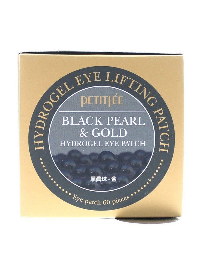 Black Pearl & Gold Hydrogel Eye Patch, 60 Patches, 1.4 G