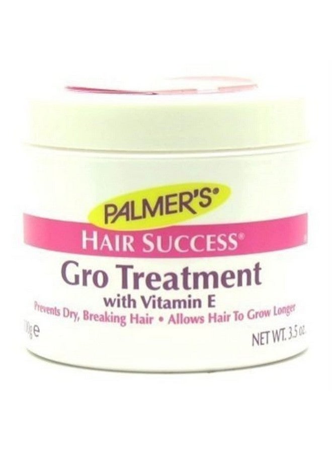 Palmers Hair Success Gro Treatment Jar 3.5 Ounce (103Ml) (3 Pack)