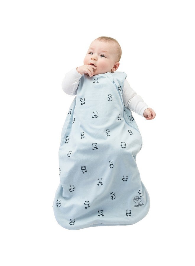 Merino Wool And Organic Cotton Baby Sleep Sack 4 Season Basic Sleeping Bag For Baby Two Way Zipper Sleeping Bag Infant Wearable Blanket 6 18 Months Panda