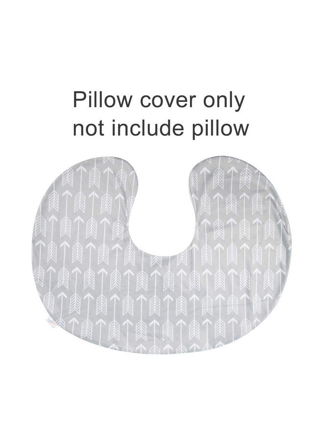 Minky Nursing Pillow Cover Soft And Comfortable Best For Breastfeeding Moms Soft Fabric Fits Snug On Infant Nursing Pillows To Mothers While Breast Feeding Mt M01