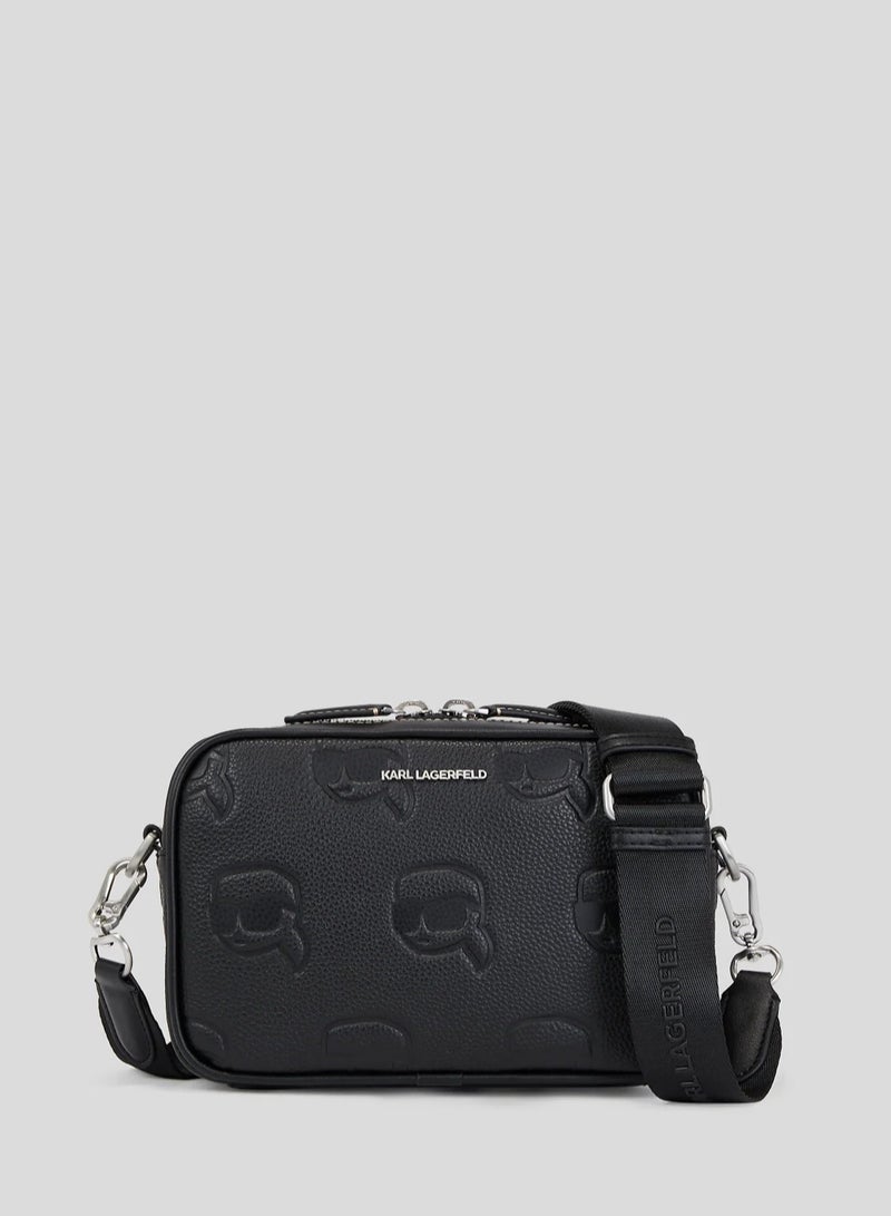 Karl Lagerfeld Grainy Leather Camera Bag