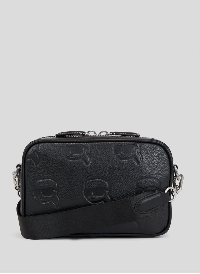 Karl Lagerfeld Grainy Leather Camera Bag