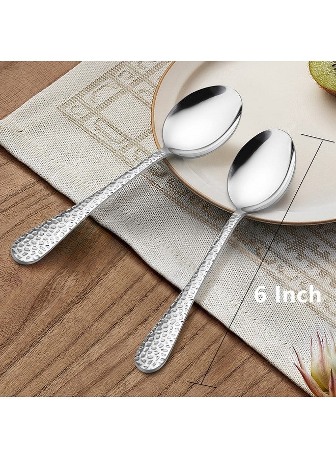 9 Pieces Children Stainless Steel Spoon Cute Kids Toddler Spoons Children Silverware Flatware Set Kids Children Cutlery Set Small Kid Utensil For Self Feeding