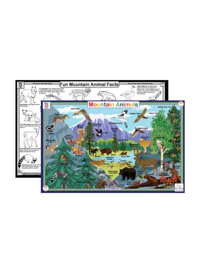 Mountain Animals Placemat