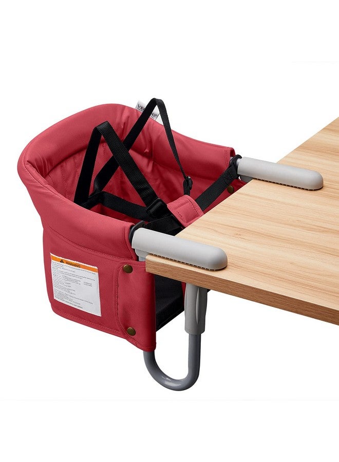 Hook On Chair Veeyoo Clip On High Chair Folding Fast Table Chair With Storage Bag Portable Baby Feeding Seat Attach To Table For Home And Travel