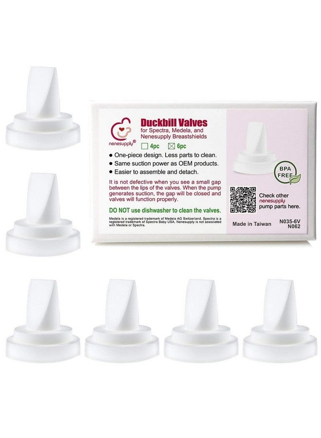 6 Pc Duckbill Valves Compatible With Medela And Spectra Pump Parts Use On Spectra S2 Spectra S1 And Pump In Style Harmony Symphony Replace Spectra Duckbill Valves And Medela Valve