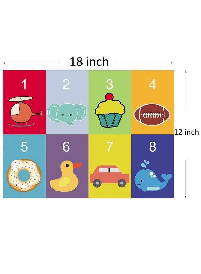 80 Disposable Placemats Table Topper Extra Sticky (4 Sides) Adhesive Peel And Stick Strip Disposable Mats For Kids Toddlers Baby Children 18 Inch X 12 Inch Kids Safe (Animal)