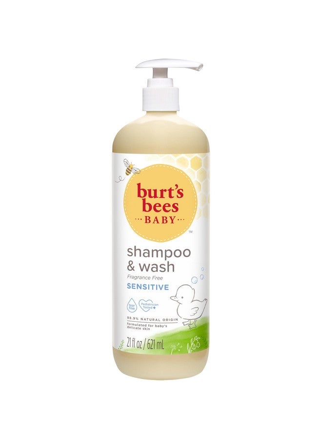 Baby Bee Fragrance Free Shampoo & Wash 21 Fl Oz