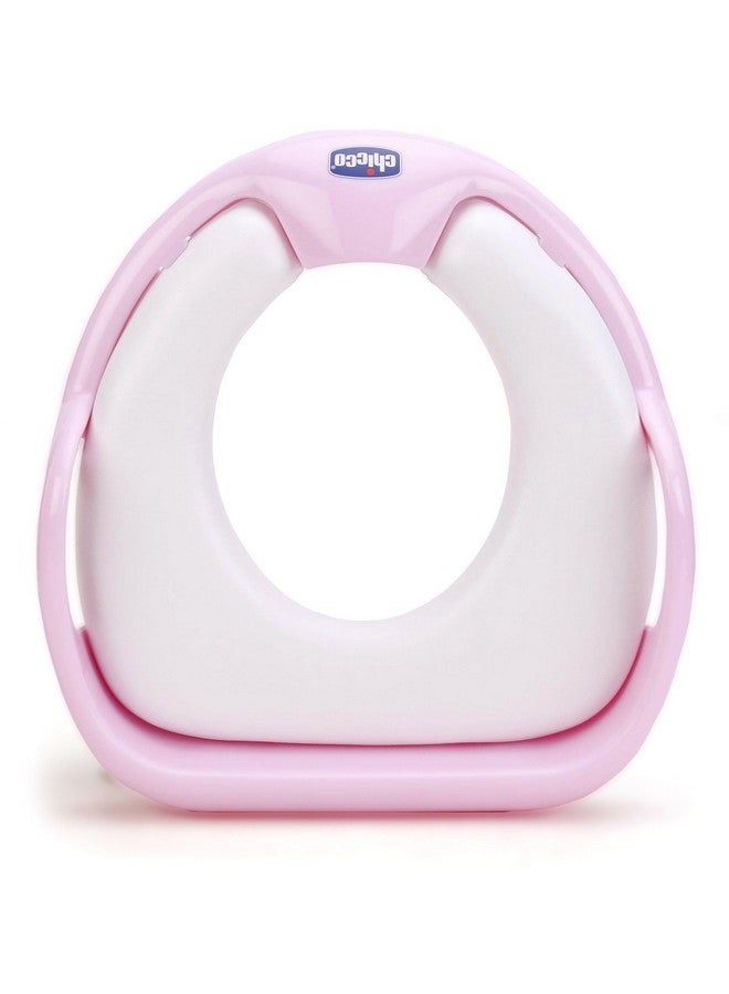 Soft Padded Baby Toilet Seat, Potty Training Seat With Side Handles, Fits Most Toilets, Splash Protector, For Toddlers & Kids 18M+