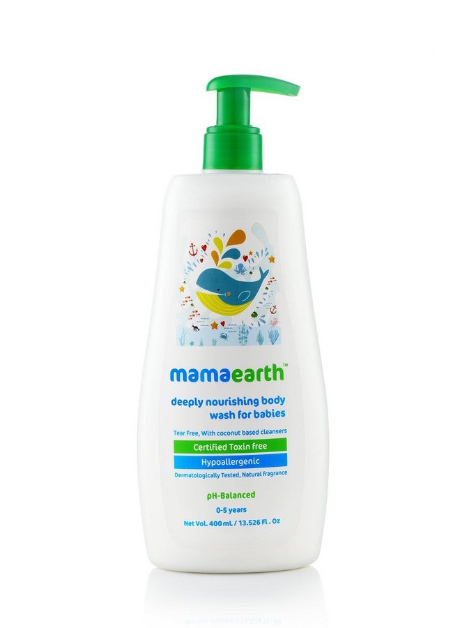 Deeply Nourishing Natural Baby Wash (400 Ml, 0-5 Yrs)