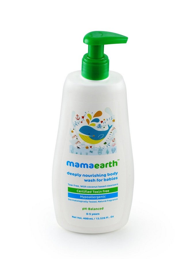 Deeply Nourishing Natural Baby Wash (400 Ml, 0-5 Yrs)