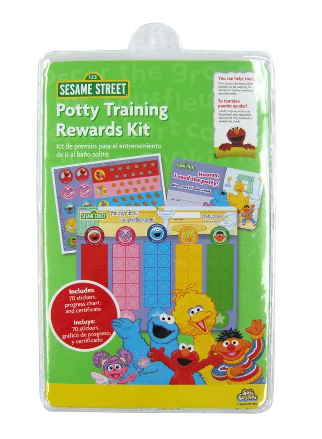 Sesame Street Potty Training Rewards Kit Promote Good Potty Habits