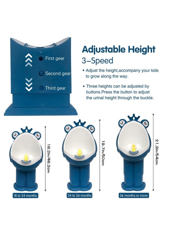 Frog Pee Training Toddler Urinal For Boys Standing Potty Training Urinal Wall Mounted Toddler Toilet With Funny Aiming Target For Boy