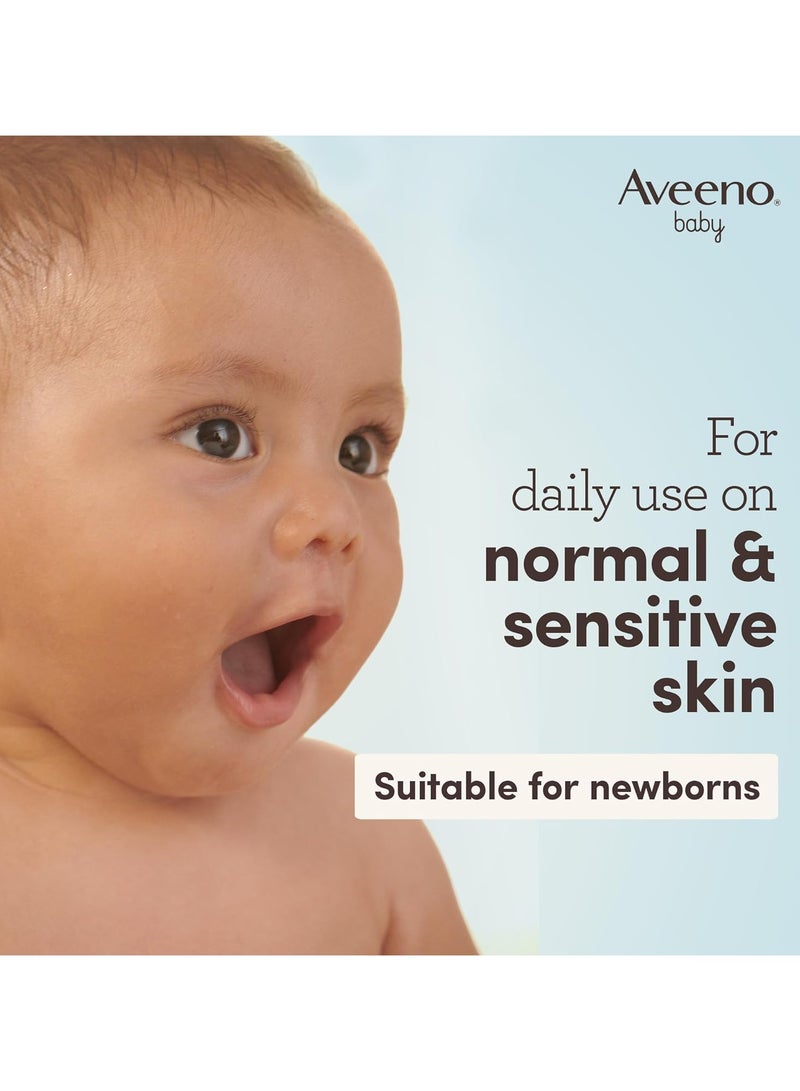 Aveeno Baby Lotion Daily Care Moisturising, Ideal For Face And Body, 150ml Pack Of 2