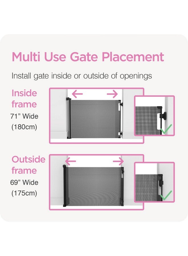 Retractable Baby Gate Perma Child Safety 33